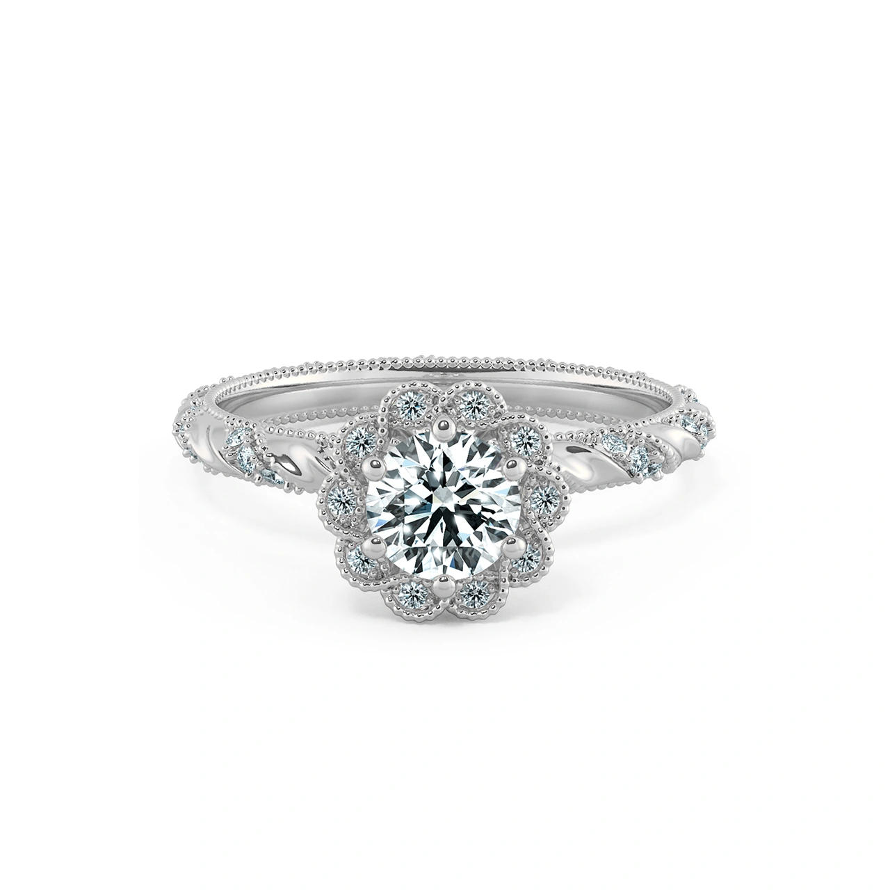 Nhẫn đính hôn Solitaire Twiss NCH1711 1